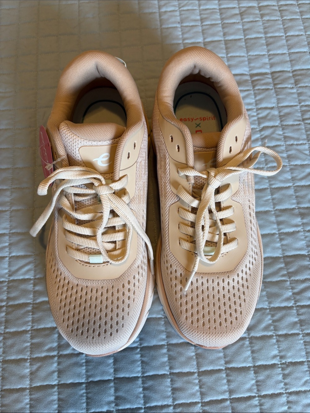 Easy Spirit EMOVE Denise Austin Women's Beige Athletic Sneakers - Picture 3 of 8